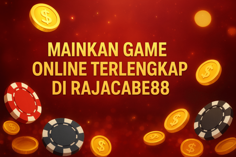 Mainkan Game Online Terlengkap Di Rajacabe88